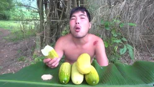 东北小伙吃瓜,一场味蕾与夏天的邂逅