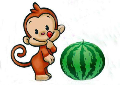 故事训练《猴子吃瓜》,智慧与贪心的寓言故事