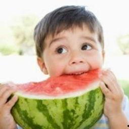 小孩闷头吃瓜头像,萌娃闷头吃瓜，萌态十足