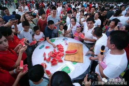 吃瓜大赛活动拍摄