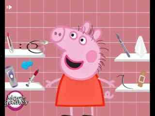 粉红小猪吃瓜,粉红小猪的甜蜜瓜果时光